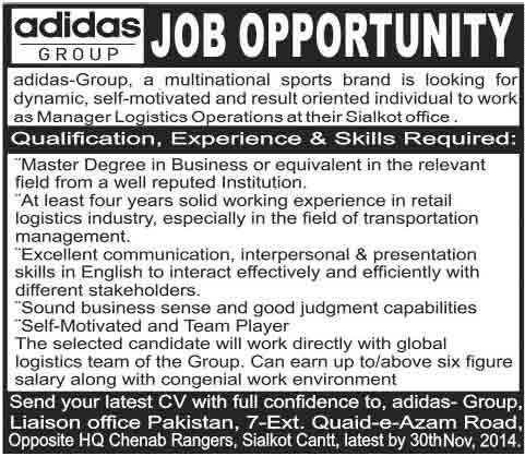 Adidas Group in Sialkot