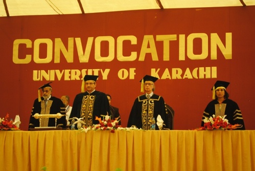university of karachi convocation setting