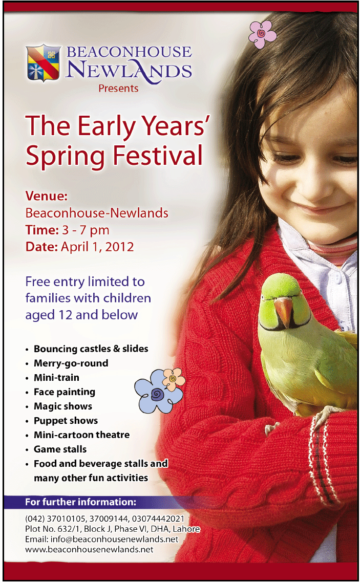 Spring Festival at Beacon House Lahore