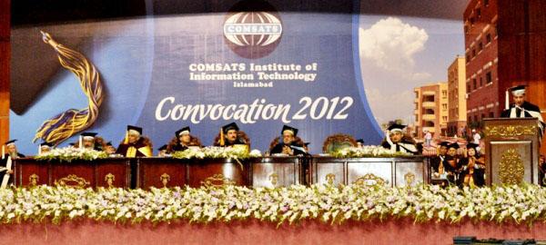 Comsats Institute 46th Convocation held on 16-September-2012