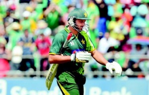 Shahid Afridi out against South Africa