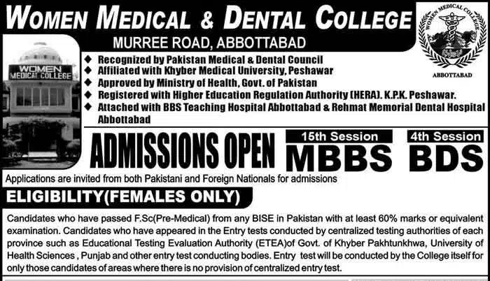 Women Medical College 2021