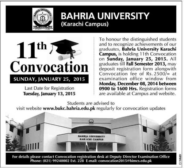Bahria-University-11th-convocation-2015