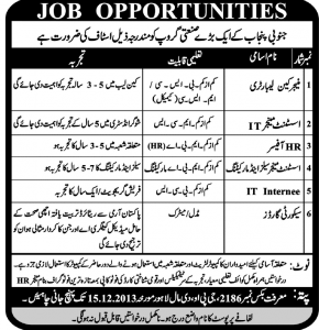 Medical jobs in lahore december 2013