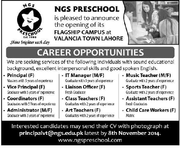 NGS-Preschool-Jobs