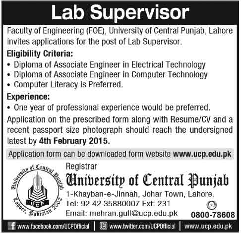 ab-Supervisor-Jobs-in-Laho