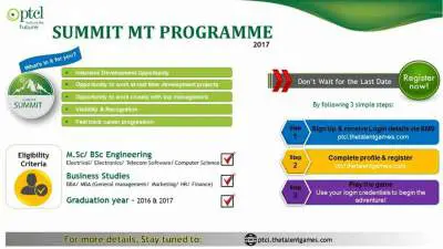 PTCL MT Program