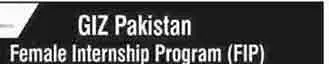 GIZ-Pakistan-Internship-Program