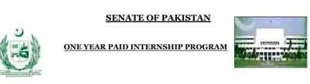 Senate of Pakistan One Year stipend Internship