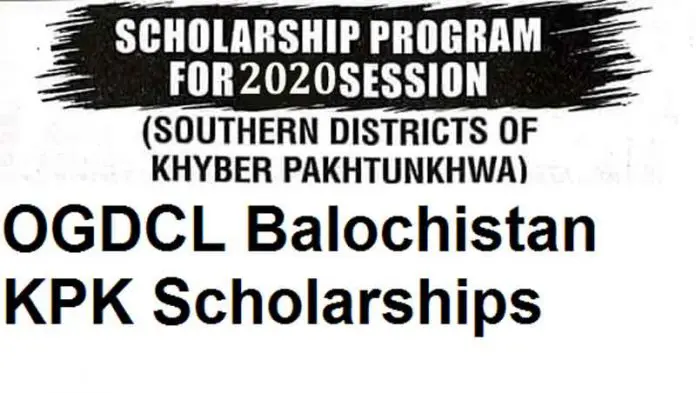 OGDCL-Scholarships-2020-KPK-Balochistan