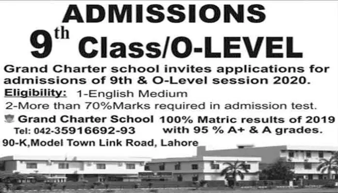 Grand-Charter-School-College-Lahore-Admissions