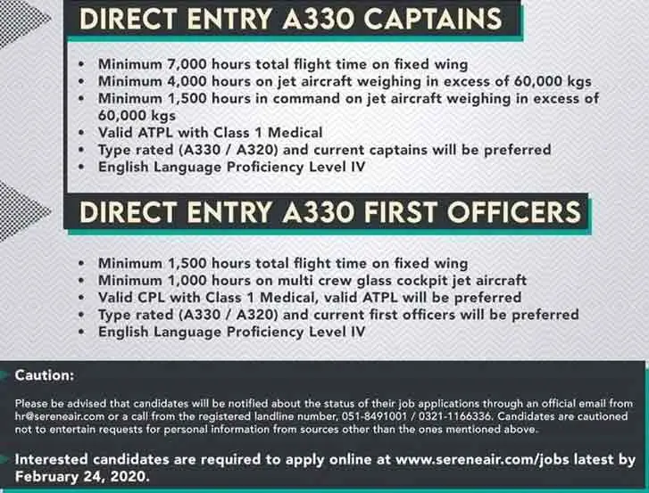 Serene-Air-Jobs-2024-Captains-&-First-Officers