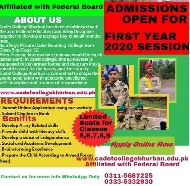 Cadet-College-Bhurban-Murree-Admission-2024-Form