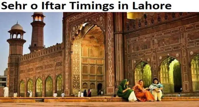 Sehr-o-Iftar-Timings-in-Lahore-2020