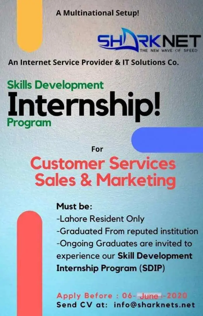 Skills-Development-internship-in-Lahore