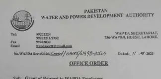 wapda-basic-salary-corona-reward