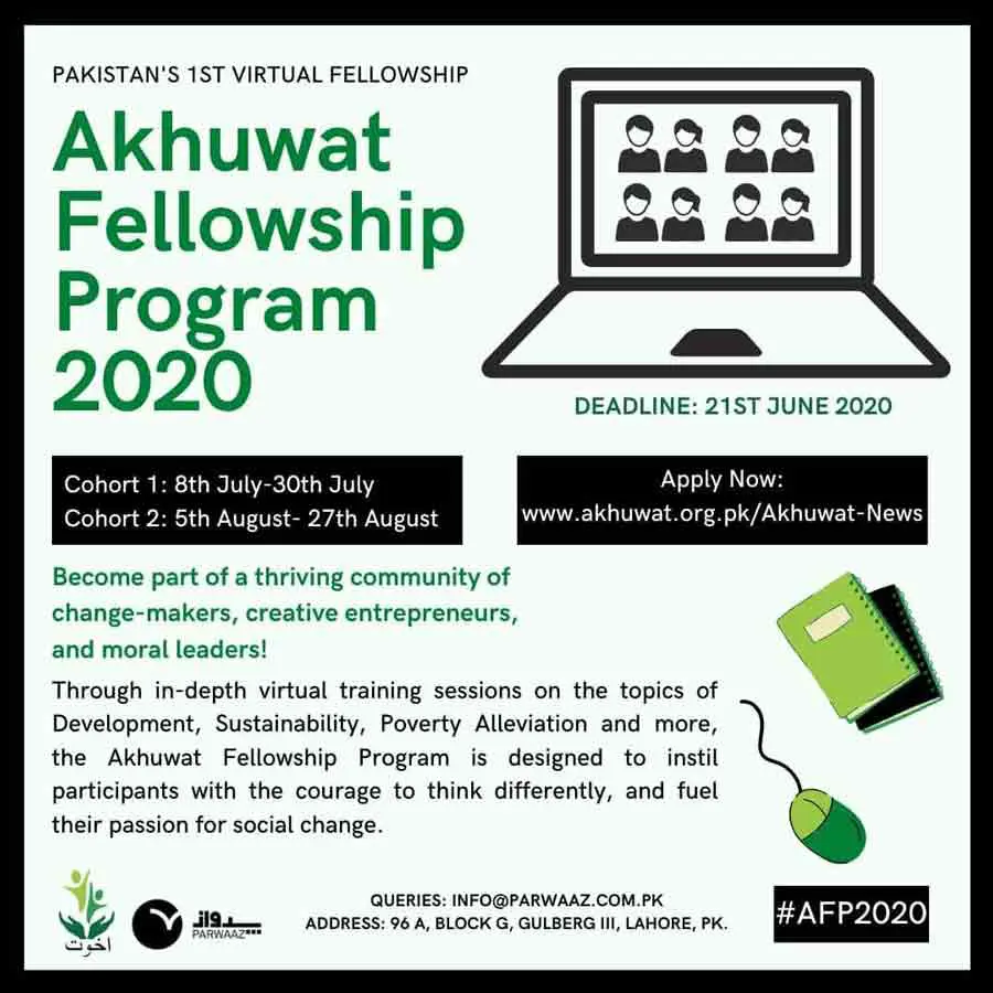 Akhuwat Fellowship Program 2024 Online Application Form