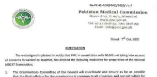 PMC-MDCAT-Test-Syllabus-2020