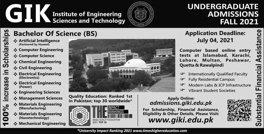 GIKI-Institute-Undergraduate-Admissions-2024