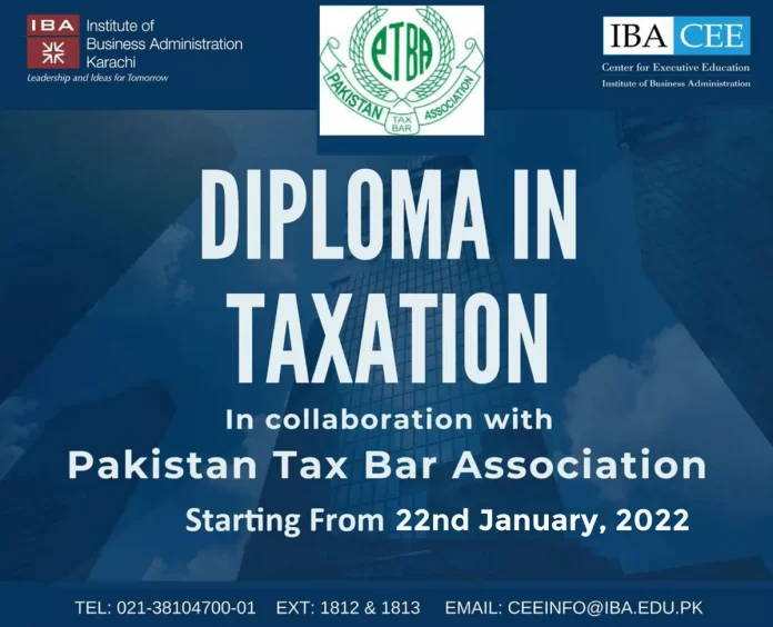 diploma taxation 2022