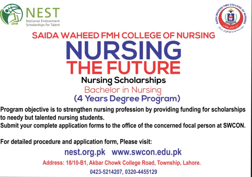 Saida Waheed FMH College of Nursing
