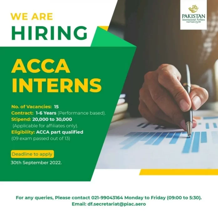 PIA ACCA Trainee Program 2022