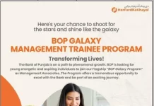 BOP Galaxy Management Trainee Program 2023