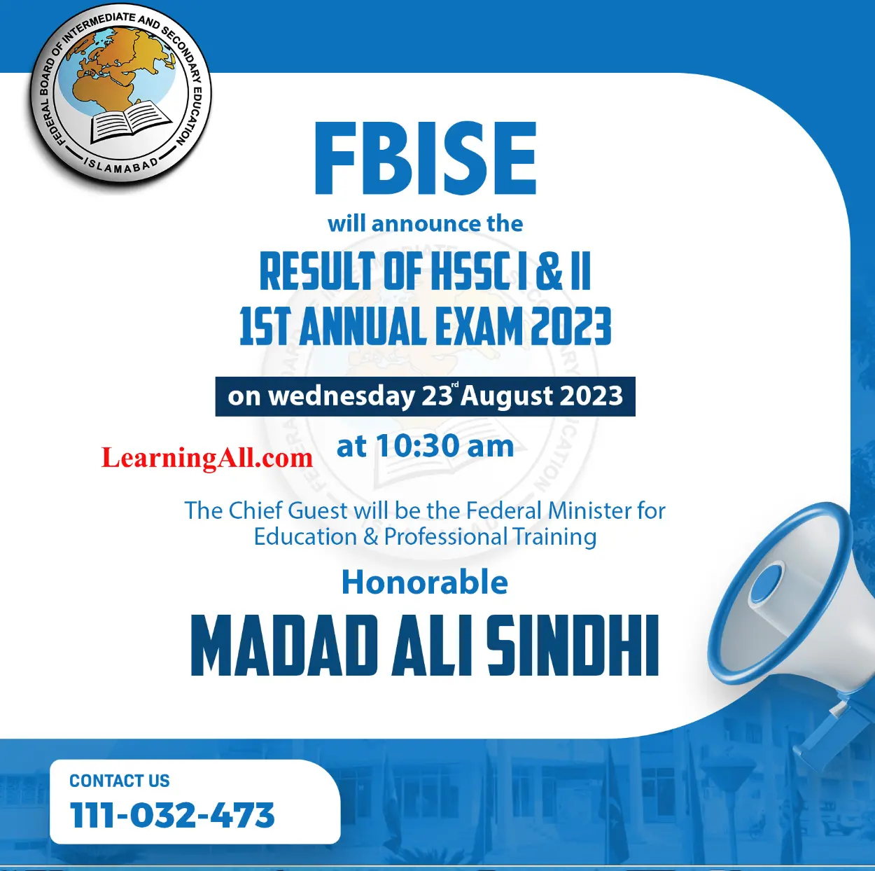 FBISE 12th Class Result 2024