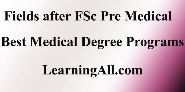 Fields After FSC Pre Medical Course 2023 Best.webp