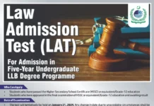 HEC Law Admission Test Date 2024