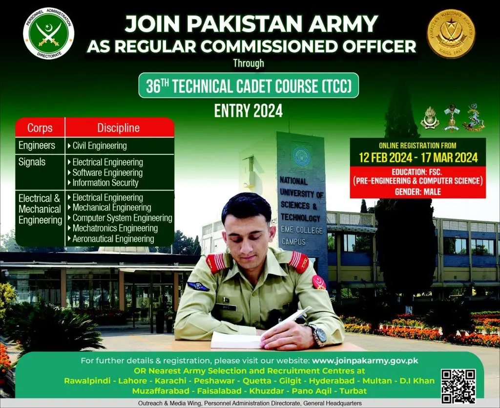 36th Technical Cadet Course 2024