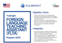 Fulbright Foreign Language Teaching Assistant 2025