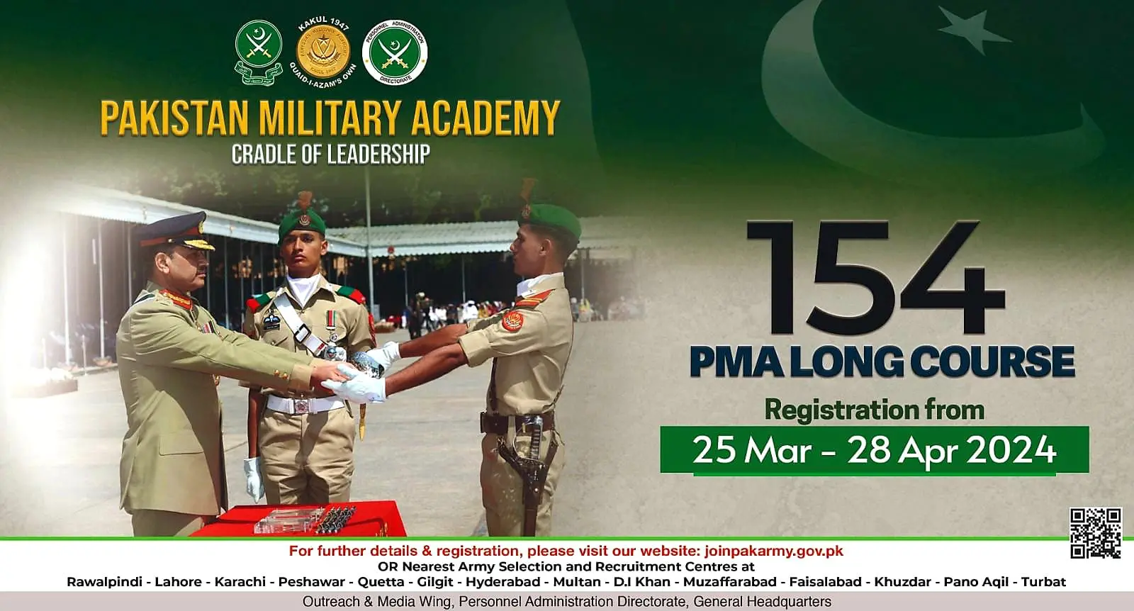 Pak Army 154 PMA Long Course 2024