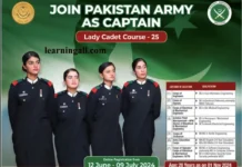 Lady Cadet Course 2024