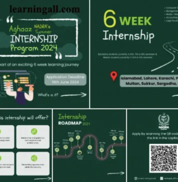 NADRA Summer Internship Program 2024