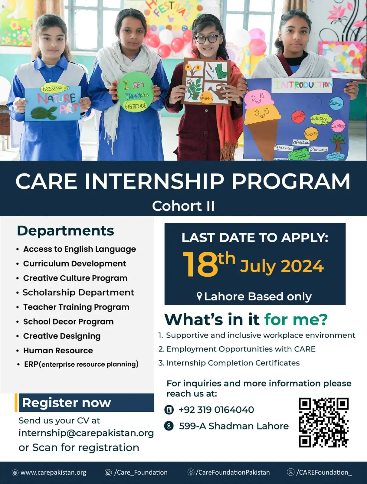 Care Foundation Internship Program 2024