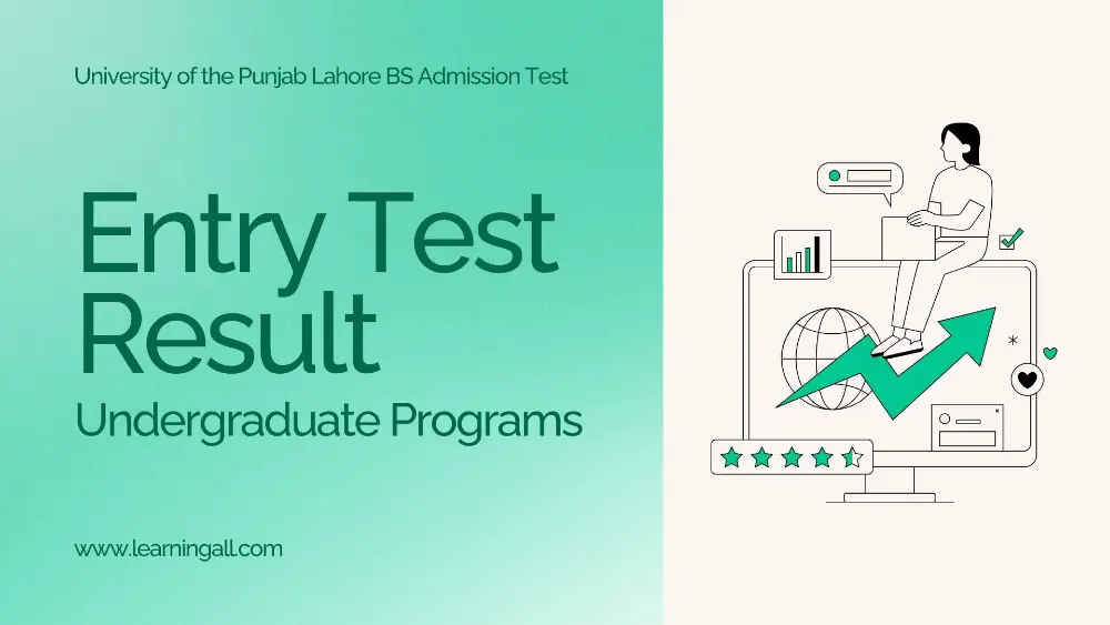 PU Lahore Admission Test 2024