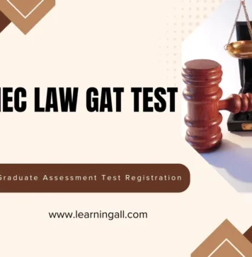 HEC Law GAT Test Date