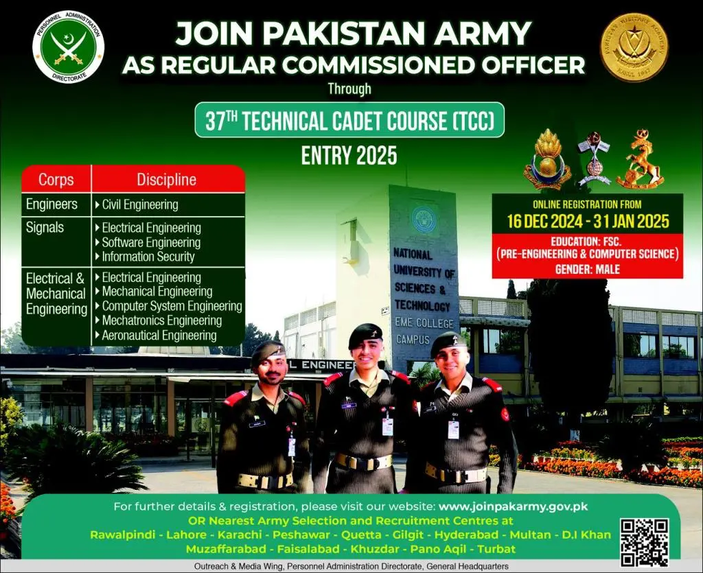 37 Technical Cadet Course 2025