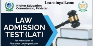 HEC LAT Admission Test Date 2025