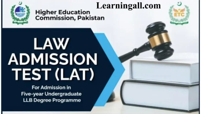 HEC LAT Admission Test Date 2025