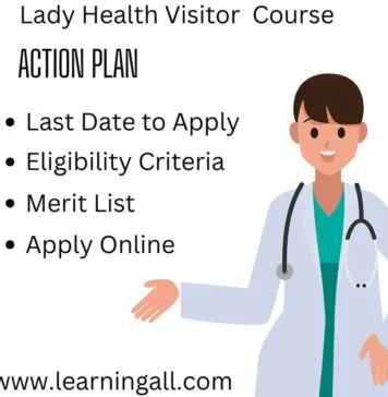 Punjab Lady Health Visitor Course 2025